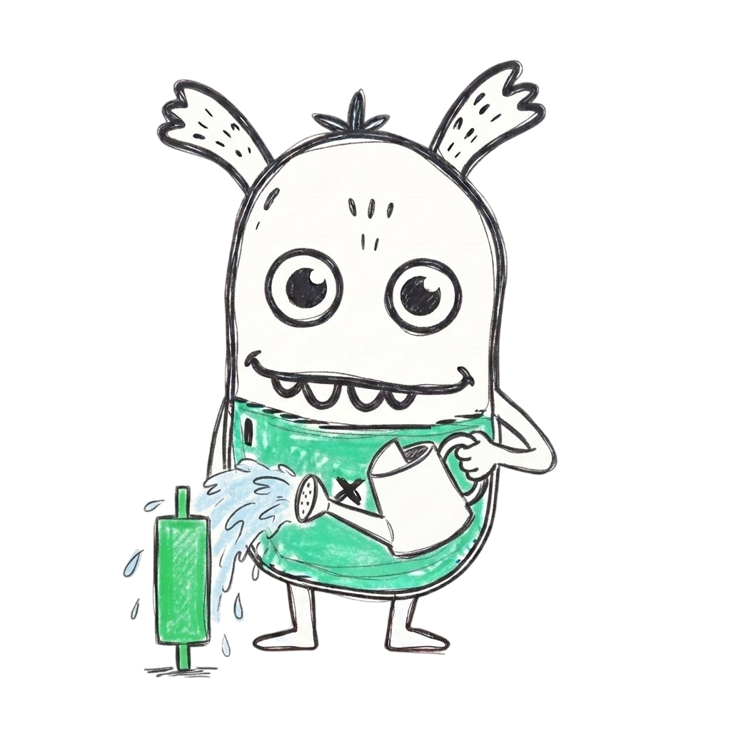 Gremli the meme coin mascot