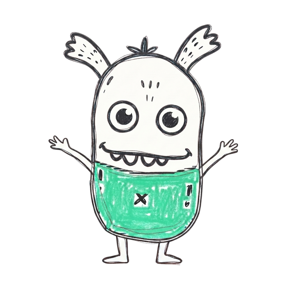 Gremli the meme coin mascot